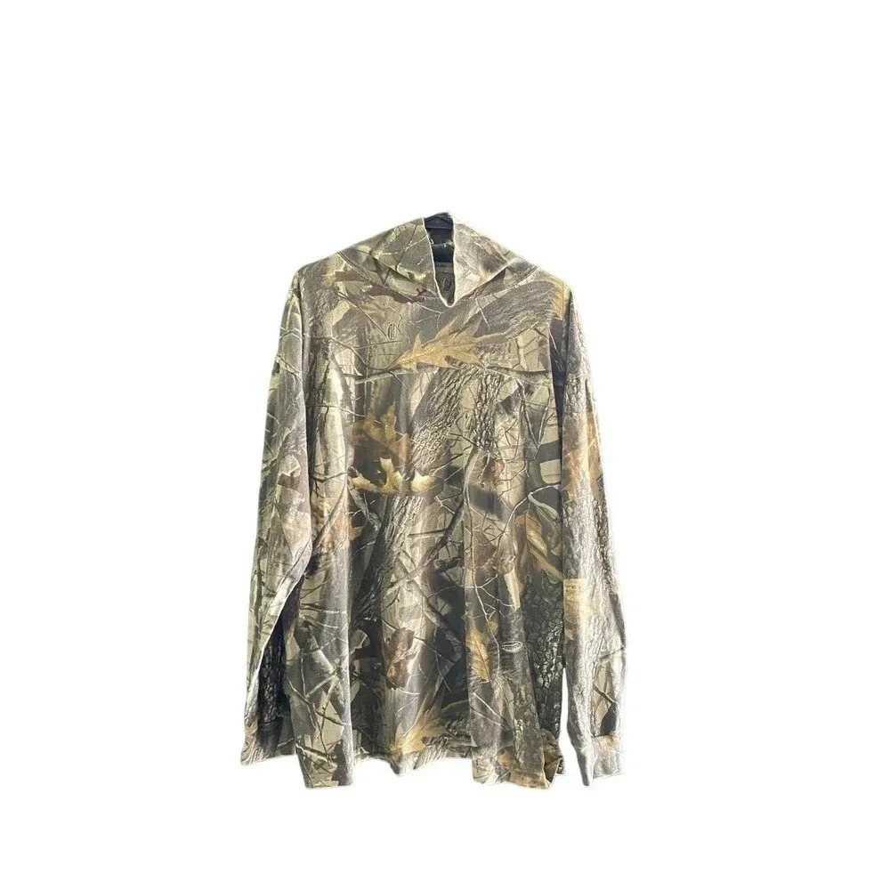 Cabela's Men's Long Sleeve Pullover camouflage Size Large